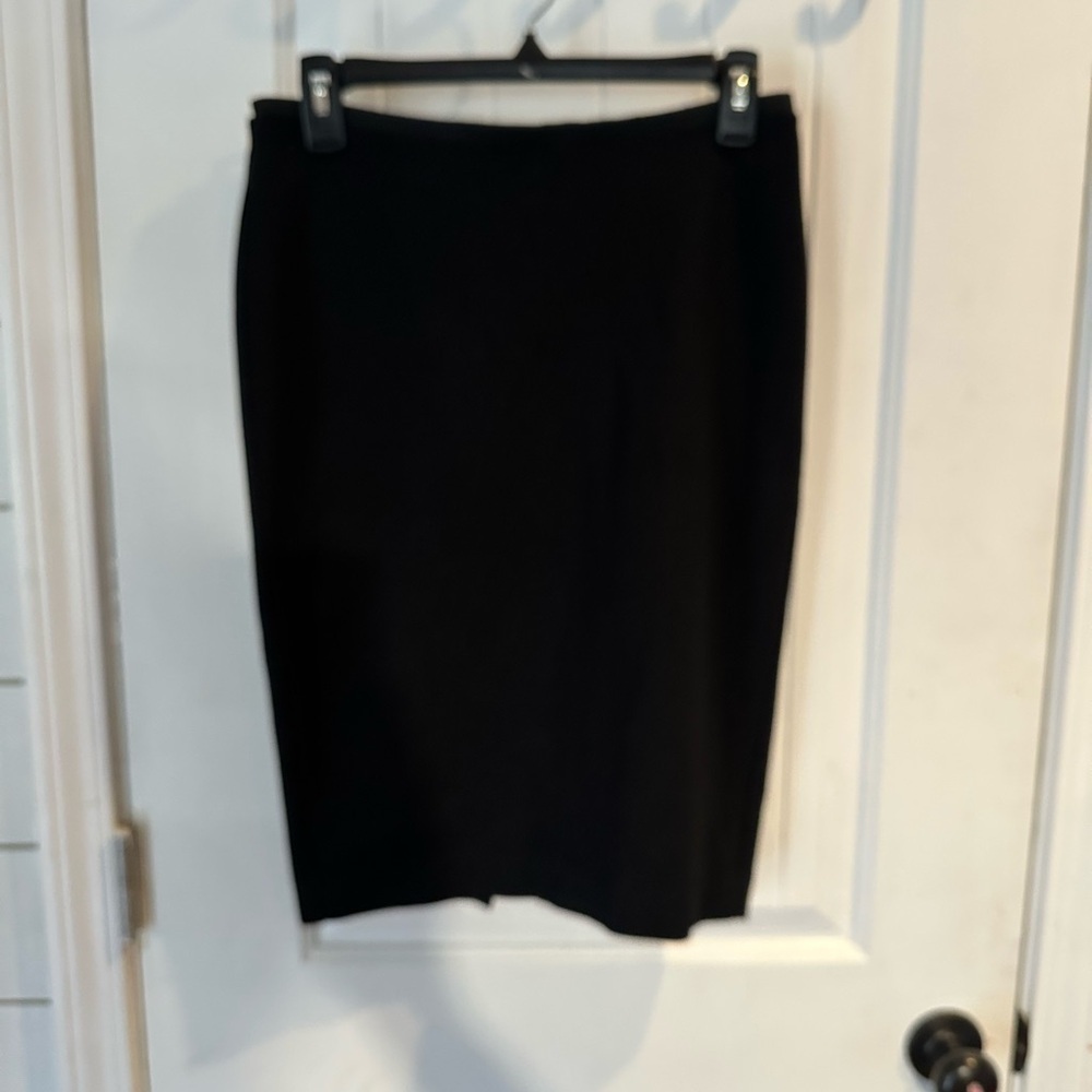 Boden Classic Black Pencil Skirt